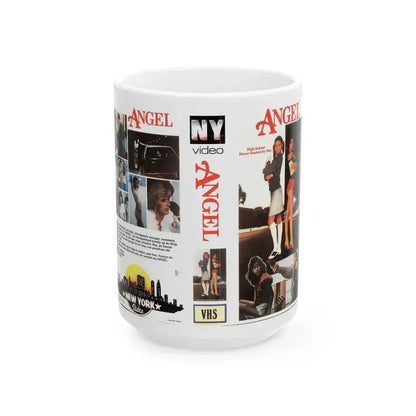 ANGEL (VHS COVER) - White Coffee Mug 15oz - Go Mug Yourself