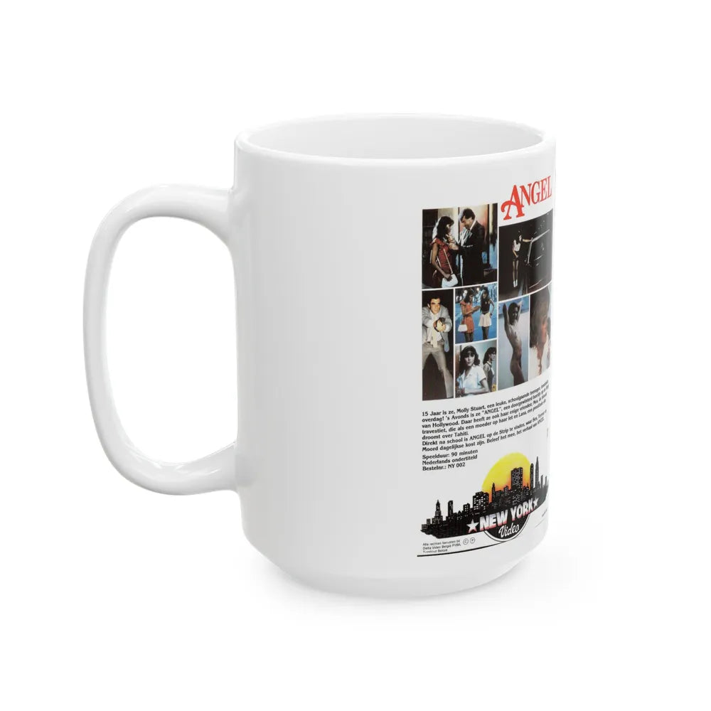 ANGEL (VHS COVER) - White Coffee Mug-Go Mug Yourself