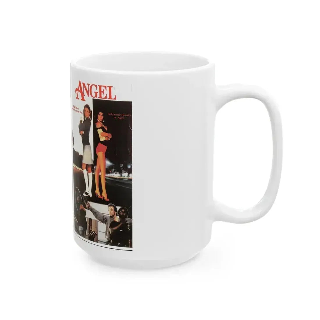 ANGEL (VHS COVER) - White Coffee Mug - Go Mug Yourself