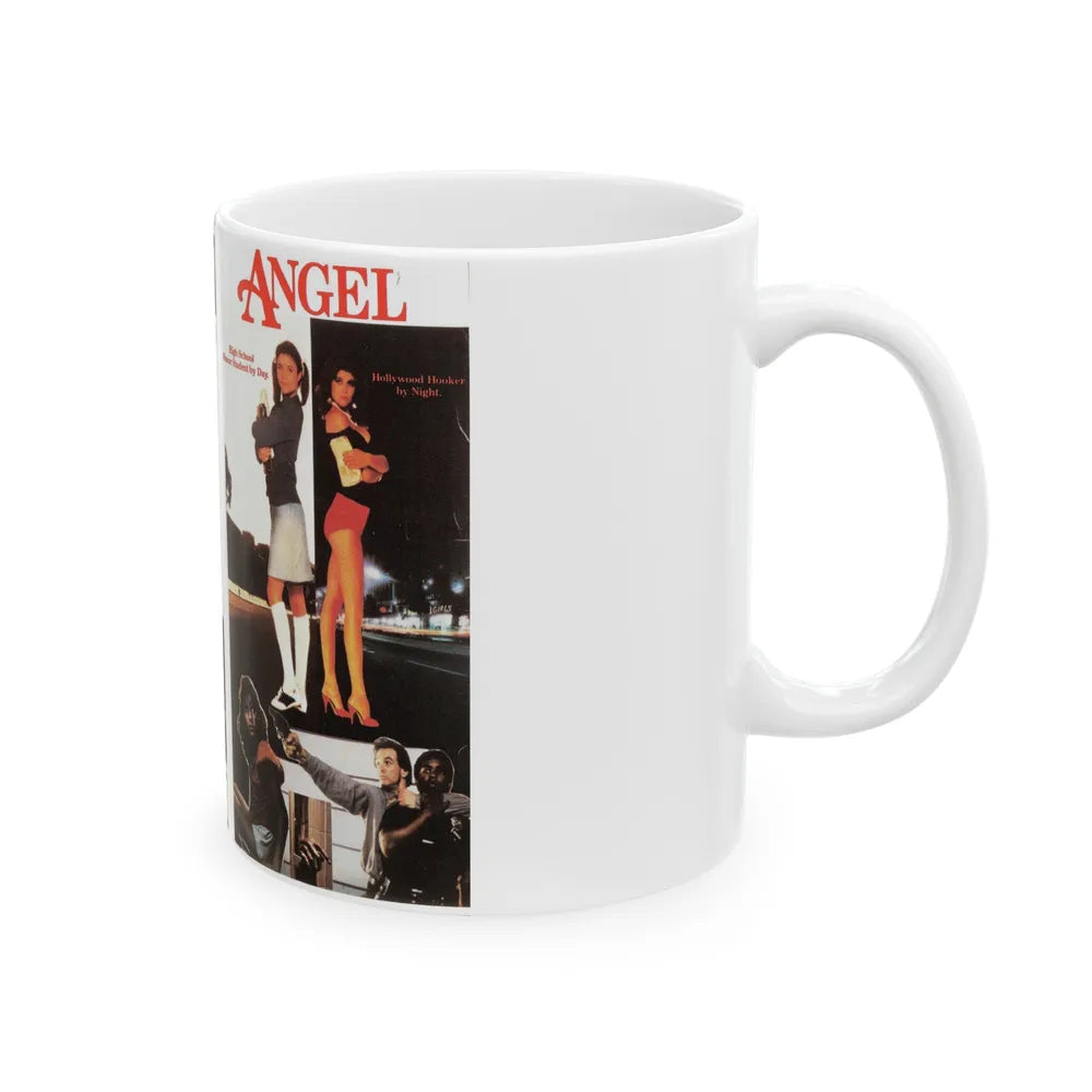 ANGEL (VHS COVER) - White Coffee Mug-Go Mug Yourself