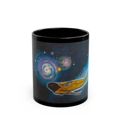 Angela's Rainbow (1) - Black Coffee Mug 11oz - Go Mug Yourself