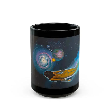 Angela's Rainbow (1) - Black Coffee Mug 15oz - Go Mug Yourself