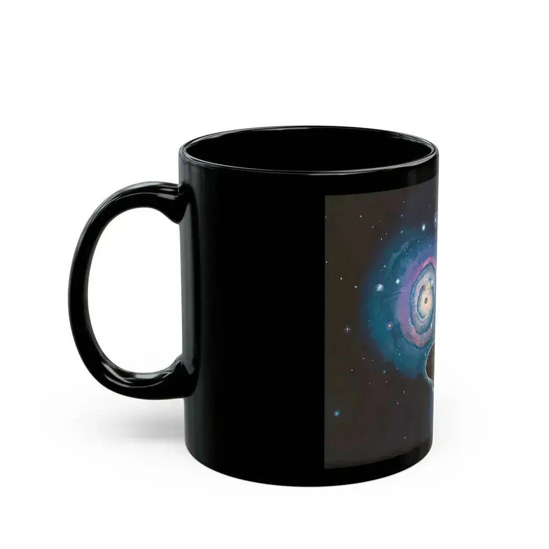 Angela's Rainbow (1) - Black Coffee Mug - Go Mug Yourself