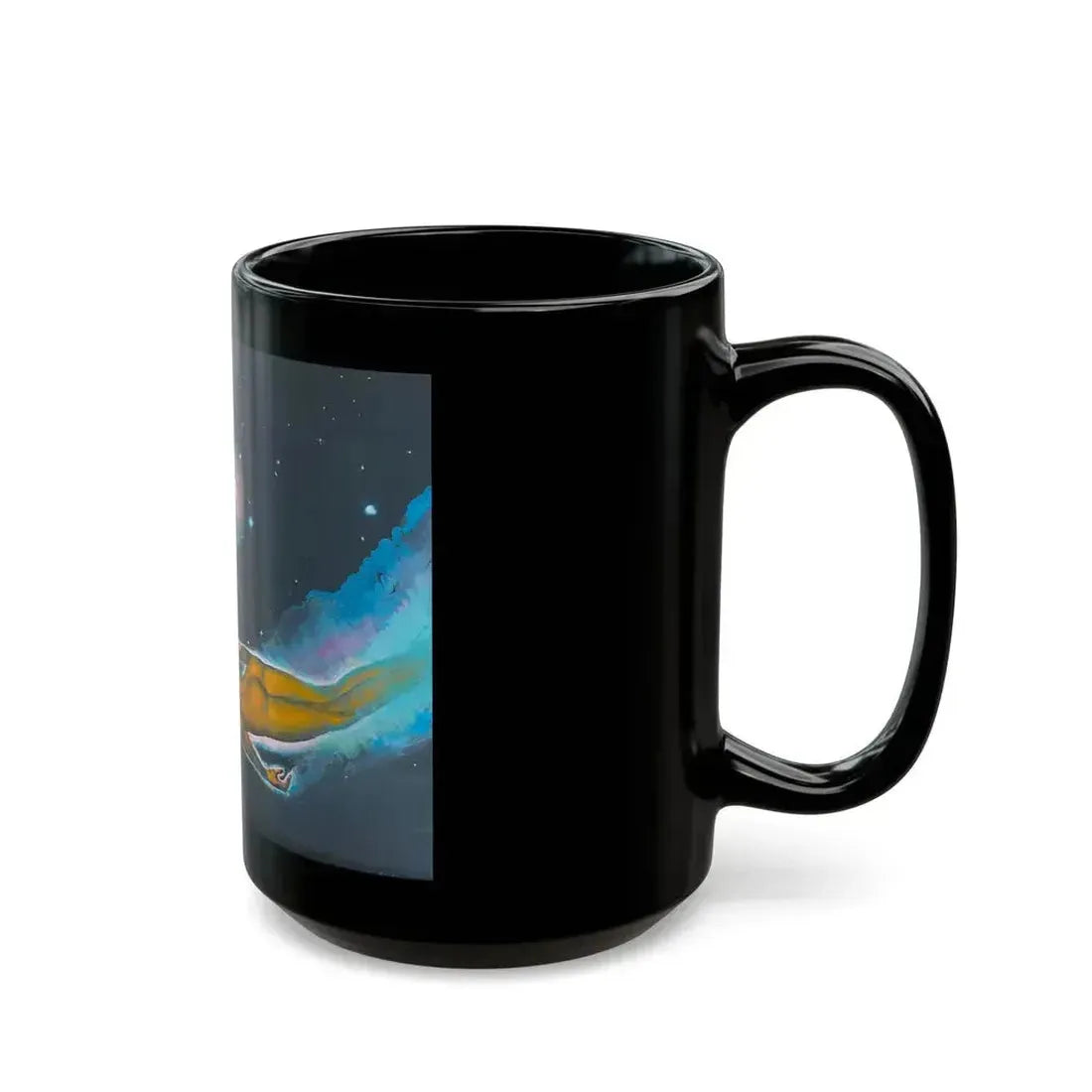 Angela's Rainbow (1) - Black Coffee Mug - Go Mug Yourself