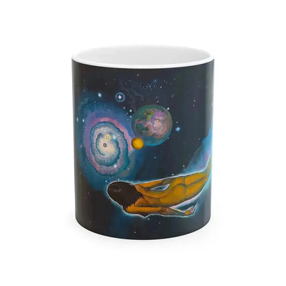 Angela's Rainbow (1) - White Coffee Mug 11oz - Go Mug Yourself