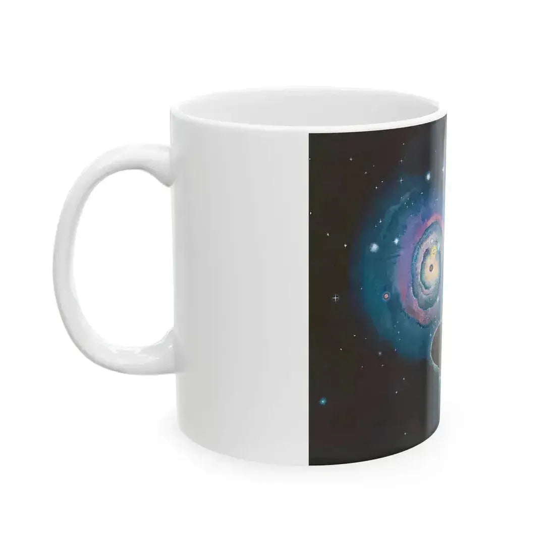 Angela's Rainbow (1) - White Coffee Mug - Go Mug Yourself