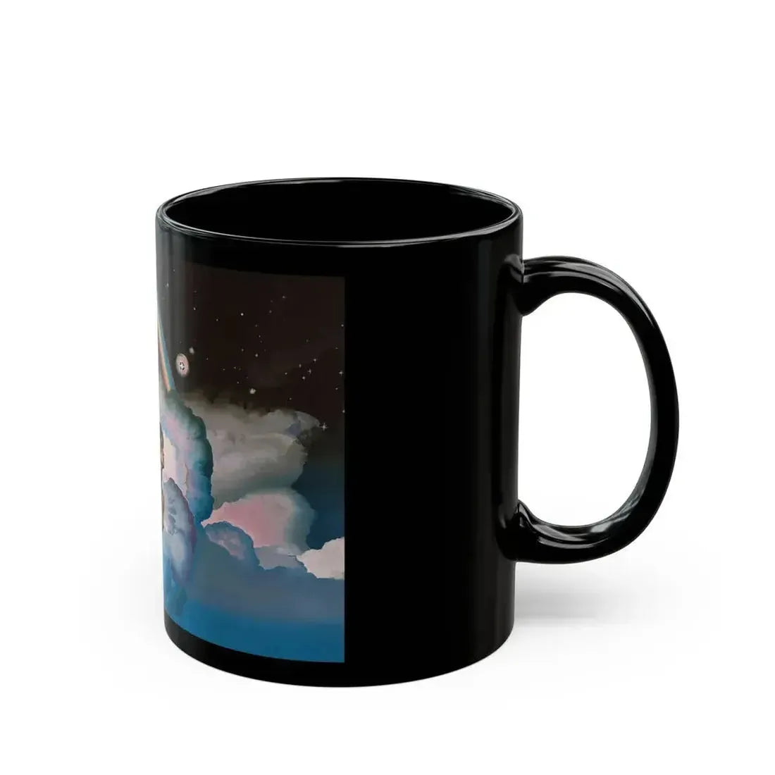 Angela's Rainbow (2) - Black Coffee Mug - Go Mug Yourself