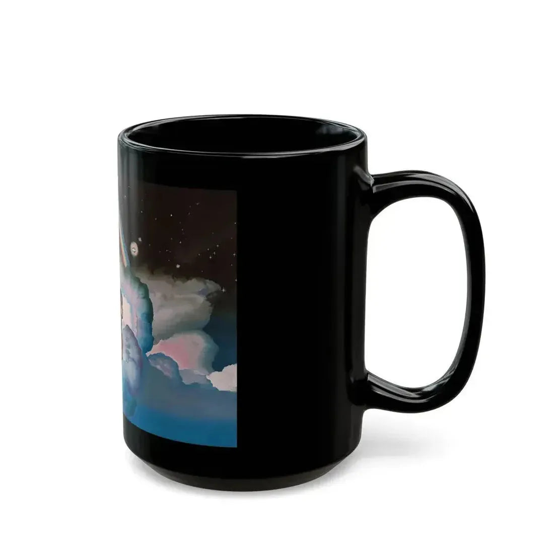 Angela's Rainbow (2) - Black Coffee Mug - Go Mug Yourself