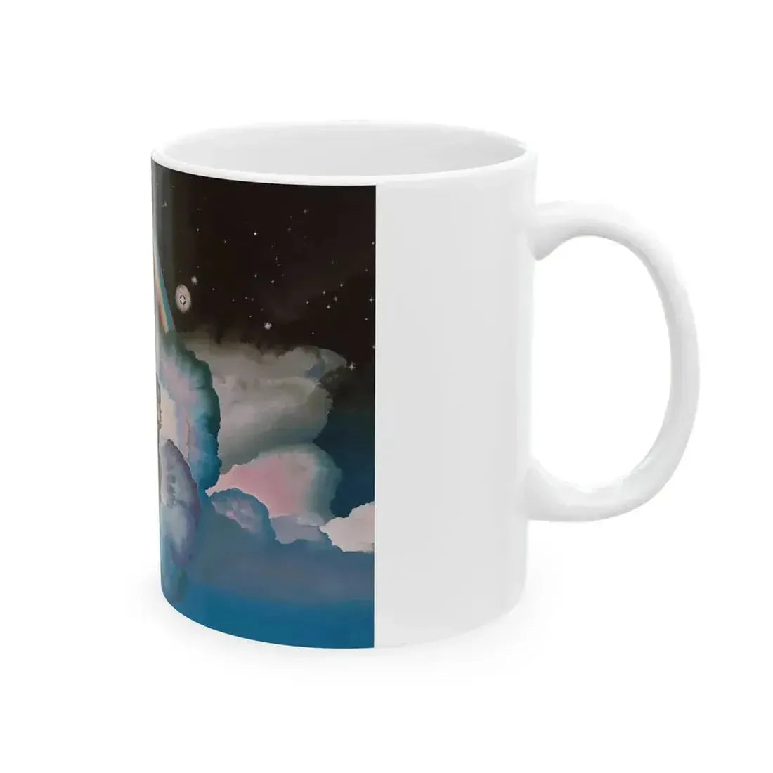Angela's Rainbow (2) - White Coffee Mug - Go Mug Yourself