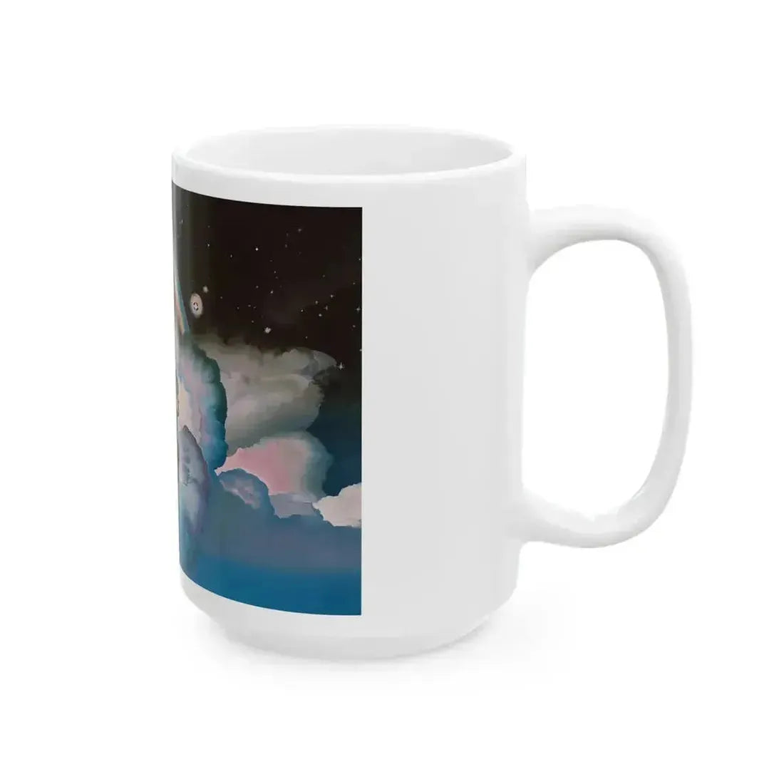Angela's Rainbow (2) - White Coffee Mug - Go Mug Yourself