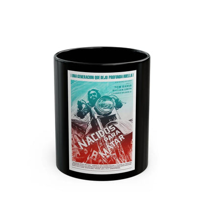 ANGELS DIE HARD (2) 1970 Movie Poster - Black Coffee Mug-11oz-Go Mug Yourself