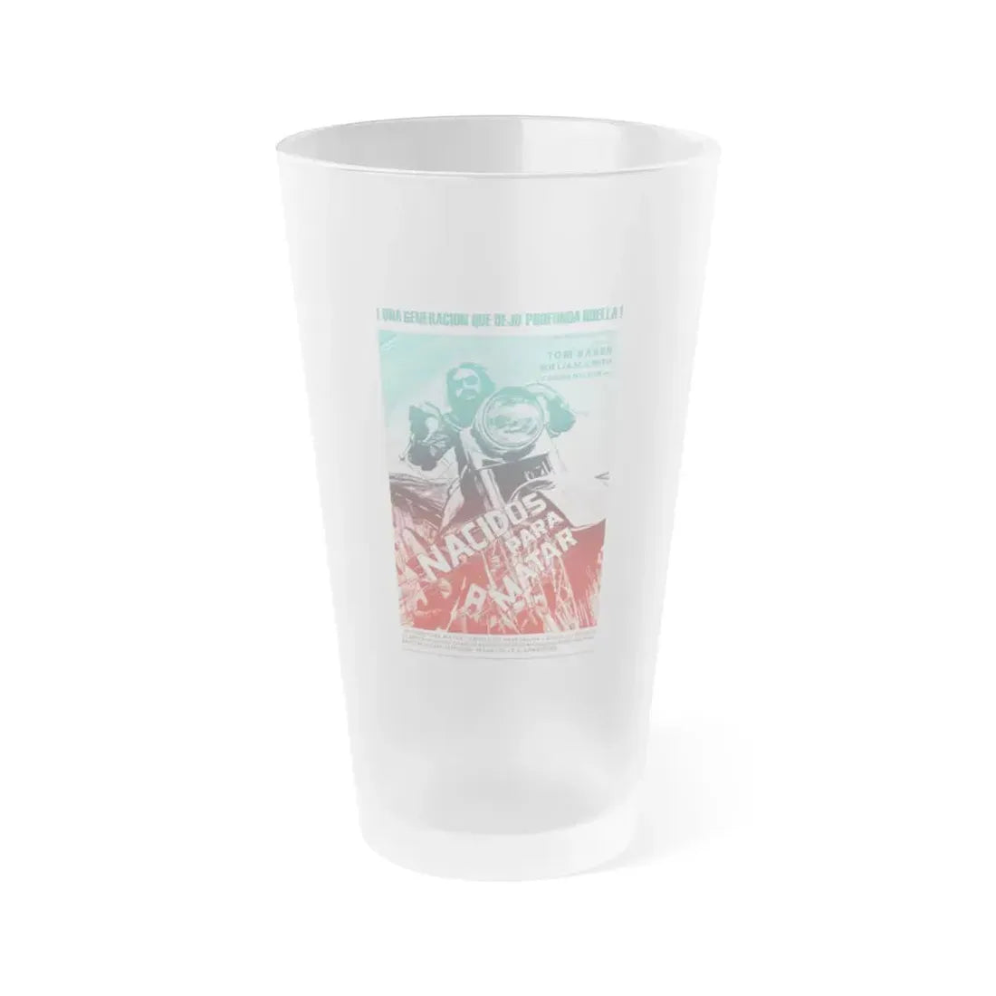 ANGELS DIE HARD (2) 1970 Movie Poster - Frosted Pint Glass 16oz Default Title - Go Mug Yourself