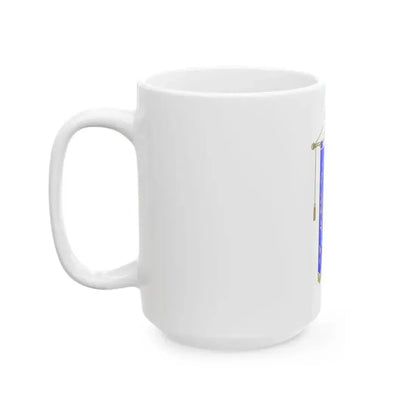 Angera-Gonfalone (Italy) White Coffee Mug - Go Mug Yourself