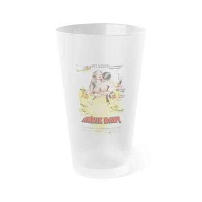 ANGIE BABY 1974 Movie Poster - Frosted Pint Glass 16oz Default Title - Go Mug Yourself