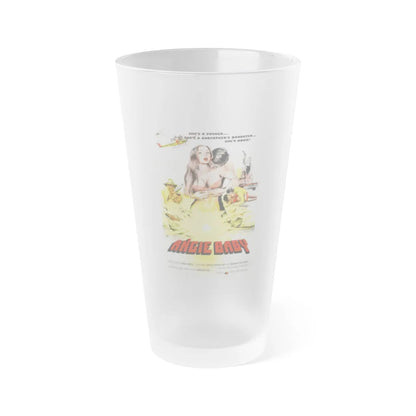 ANGIE BABY 1974 Movie Poster - Frosted Pint Glass 16oz-Go Mug Yourself