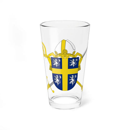 Angl-Ebor-Durham-Arms (England) (Coat of Arms) Pint Glass 16oz 16oz - Go Mug Yourself