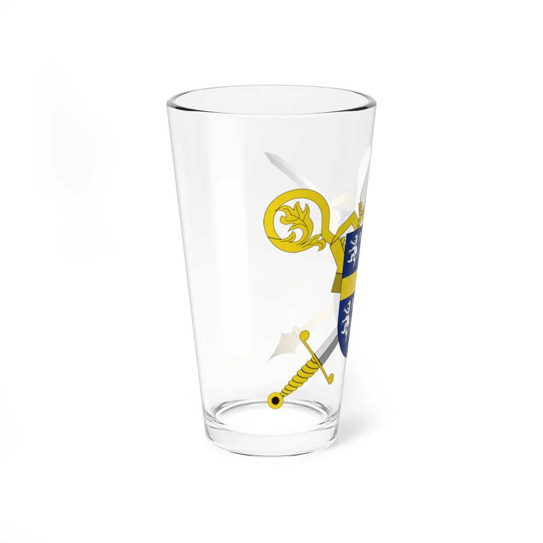 Angl-Ebor-Durham-Arms (England) (Coat of Arms) Pint Glass 16oz - Go Mug Yourself