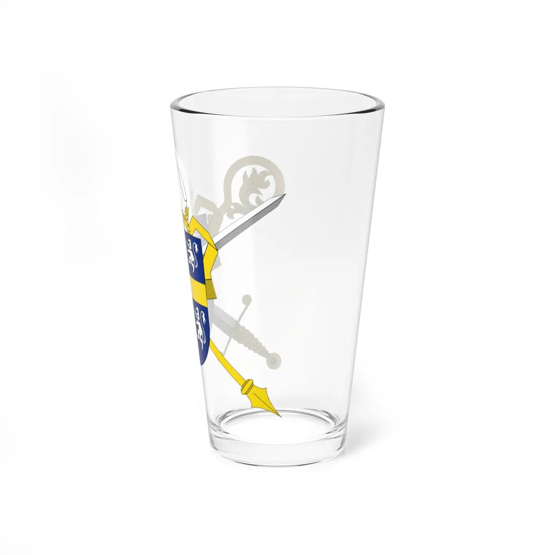 Angl-Ebor-Durham-Arms (England) (Coat of Arms) Pint Glass 16oz - Go Mug Yourself