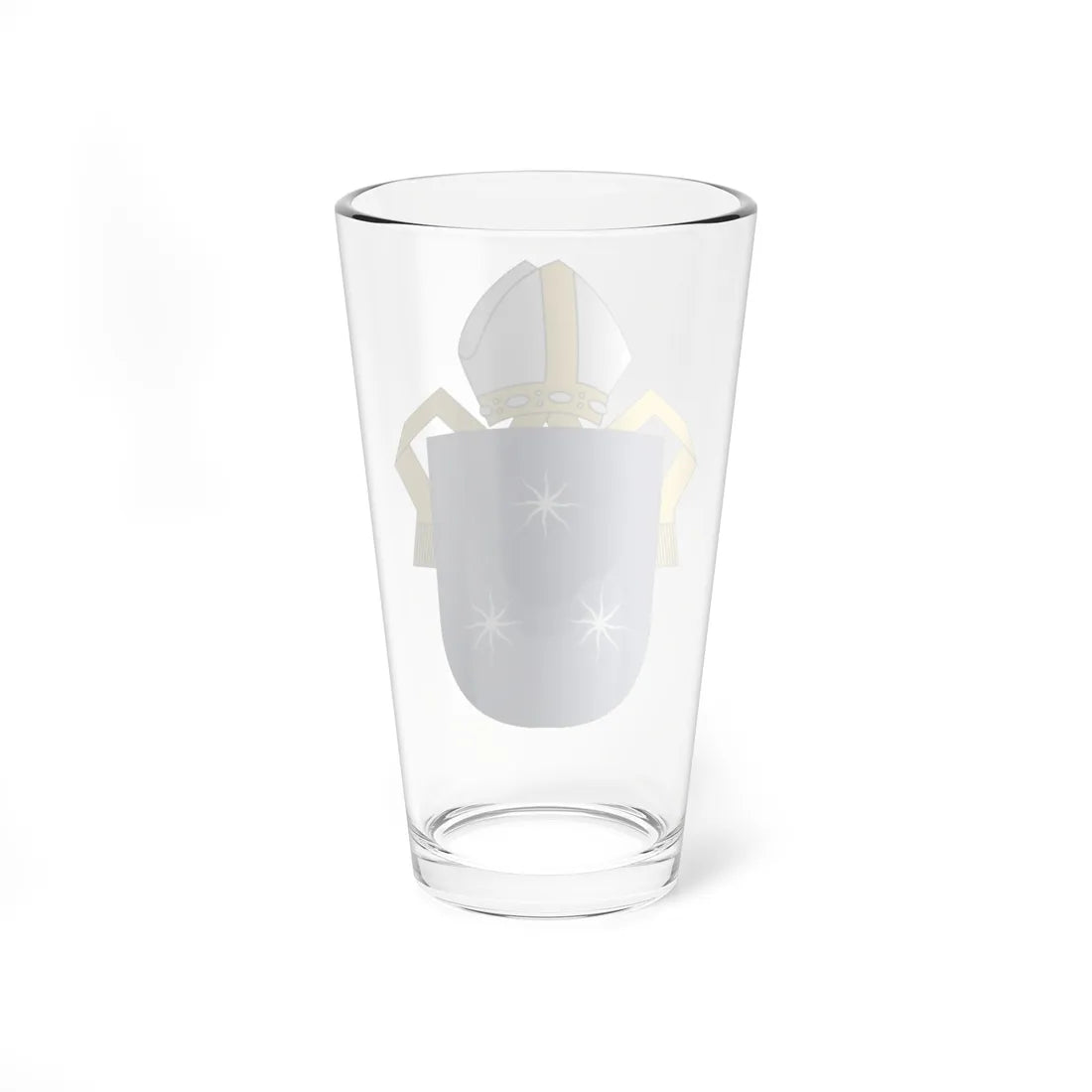 Angl-NZ-Auckland-Arms (New Zealand) (Coat of Arms) Pint Glass 16oz - Go Mug Yourself