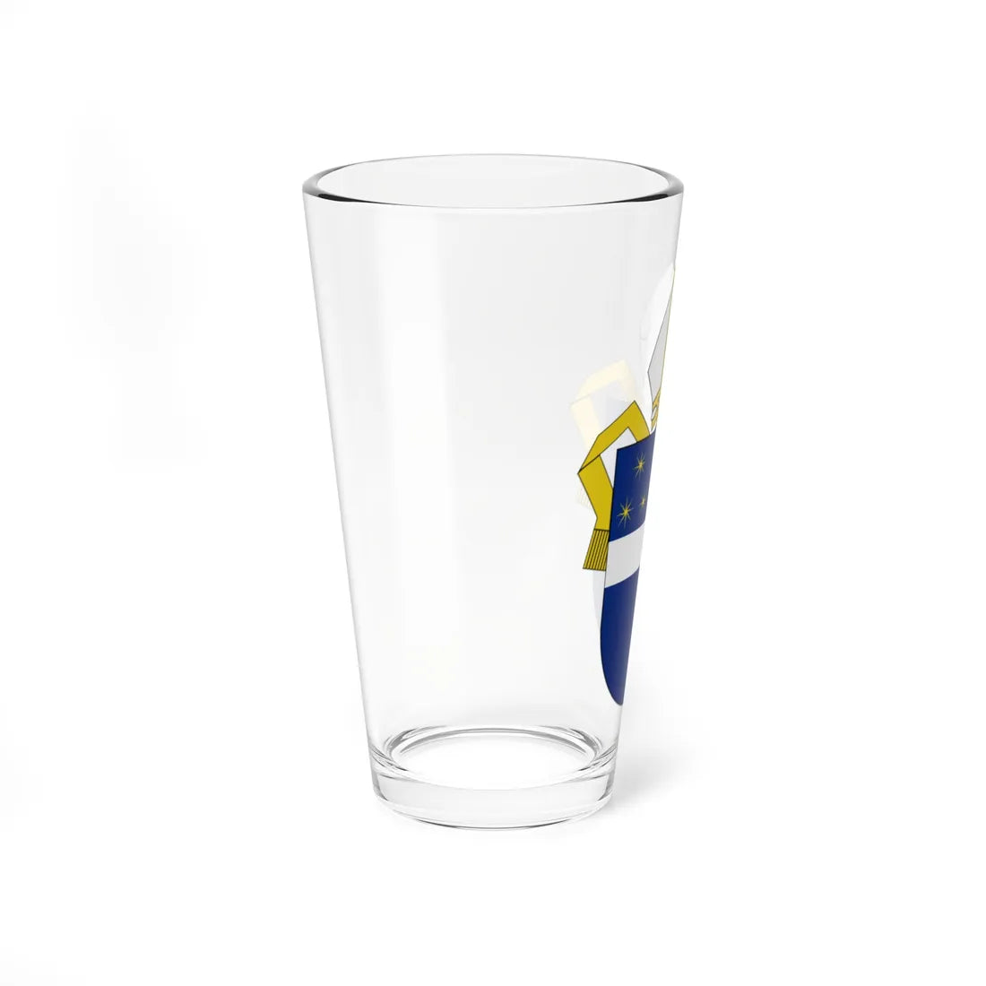 Angl-NZ-Christchurch-Arms (New Zealand) (Coat of Arms) Pint Glass 16oz - Go Mug Yourself