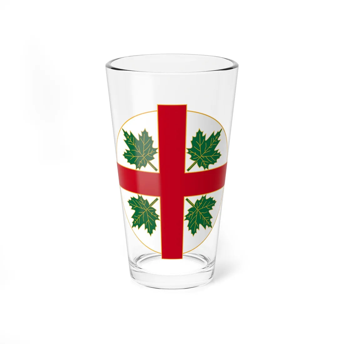 Anglican Church of Canada Badge (Canada) (Coat of Arms) Pint Glass 16oz 16oz - Go Mug Yourself