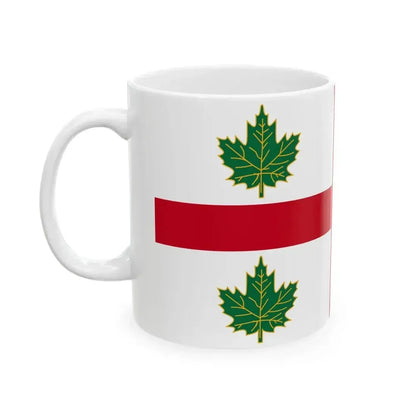 Anglican Church of Canada Flag (Canada) White Coffee Mug - Go Mug Yourself