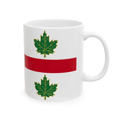 Anglican Church of Canada Flag (Canada) White Coffee Mug - Go Mug Yourself