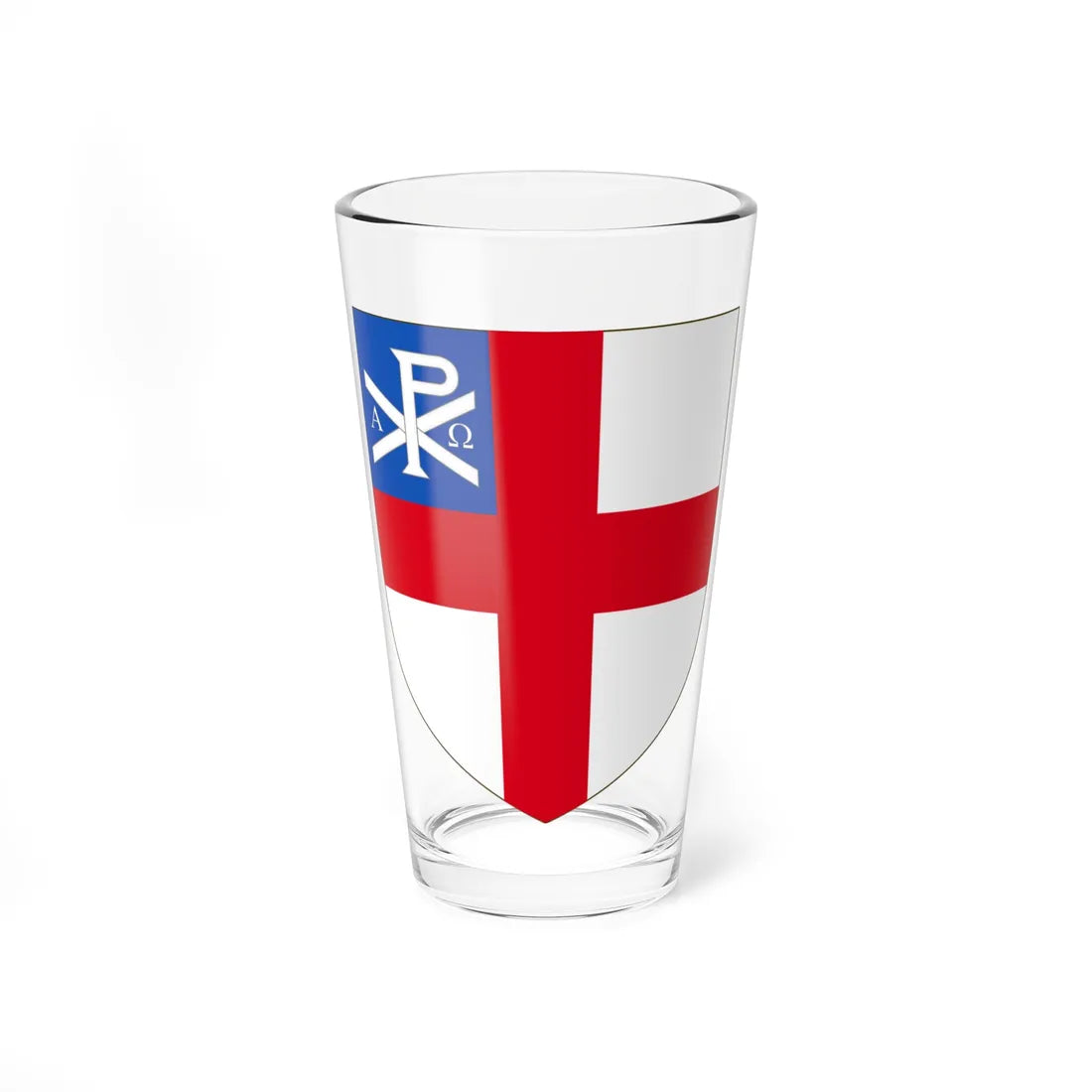 Anglican Province of America (United Kingdom) (Coat of Arms) Pint Glass 16oz 16oz - Go Mug Yourself