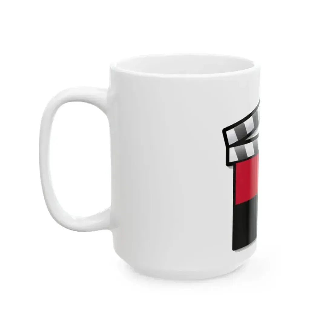 Angola film clapperboard (Angola) White Coffee Mug - Go Mug Yourself