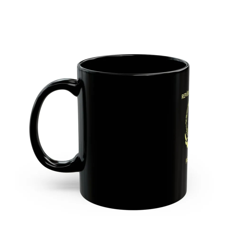 Angolan Passport - Black Coffee Mug-Go Mug Yourself