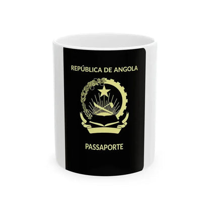 Angolan Passport - White Coffee Mug 11oz - Go Mug Yourself