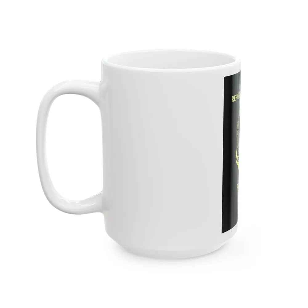 Angolan Passport - White Coffee Mug-Go Mug Yourself