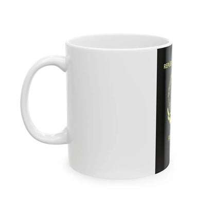 Angolan Passport - White Coffee Mug-Go Mug Yourself