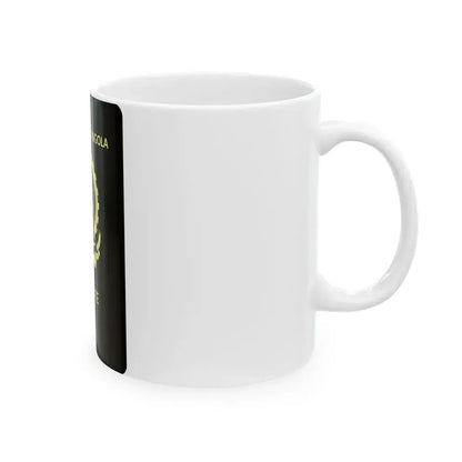 Angolan Passport - White Coffee Mug - Go Mug Yourself
