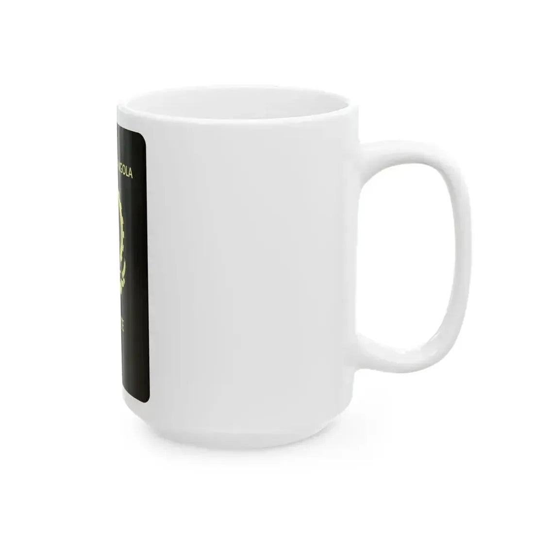 Angolan Passport - White Coffee Mug - Go Mug Yourself