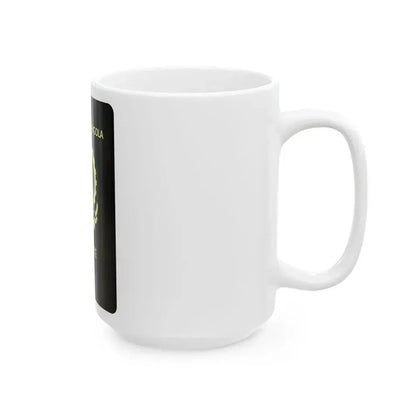 Angolan Passport - White Coffee Mug - Go Mug Yourself