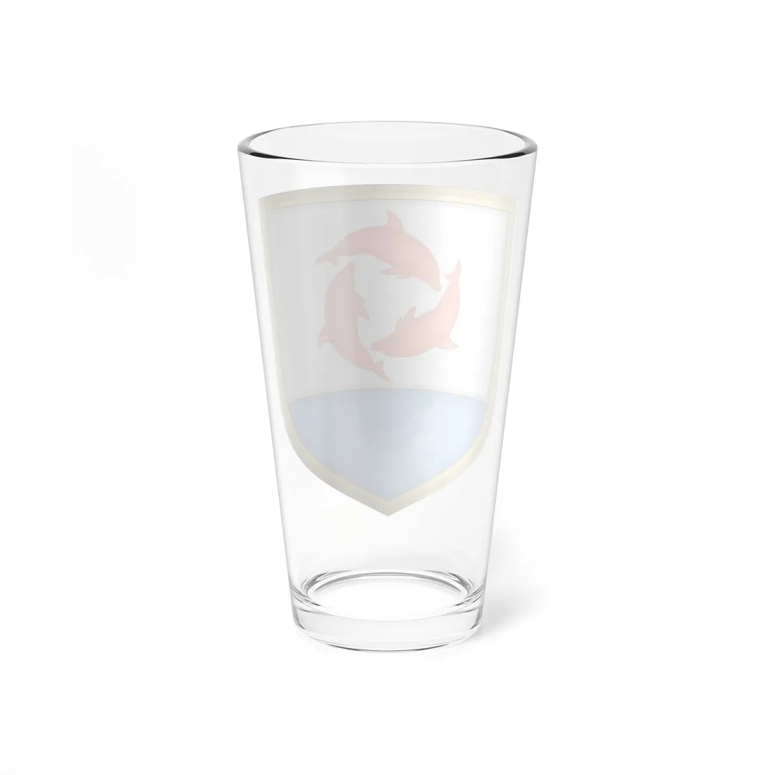 Anguilla coat of arms (United Kingdom) (Coat of Arms) Pint Glass 16oz - Go Mug Yourself