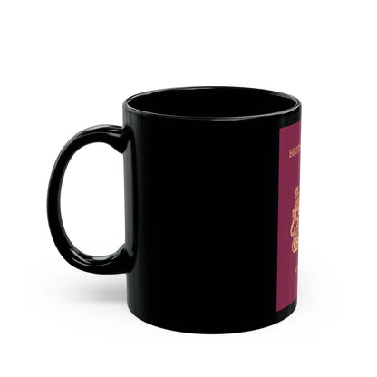 Anguilla Passport - Black Coffee Mug-Go Mug Yourself