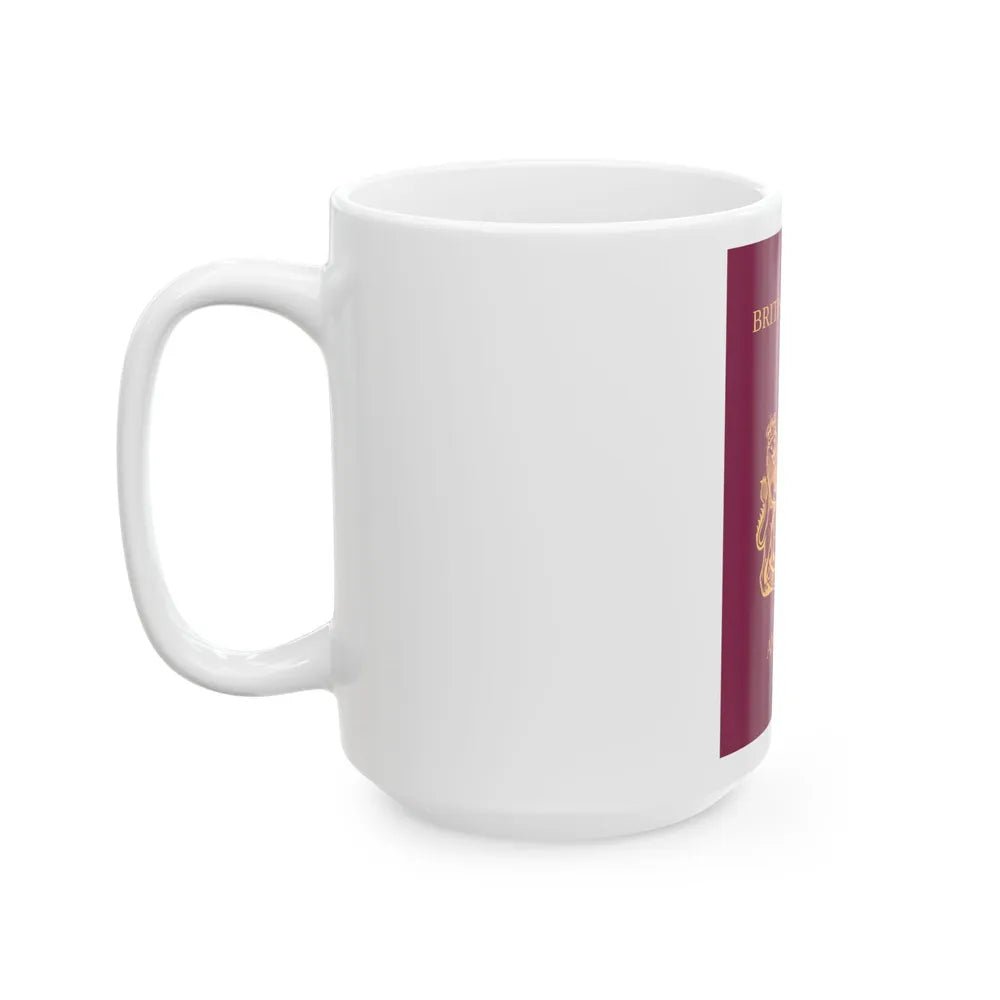 Anguilla Passport - White Coffee Mug-Go Mug Yourself