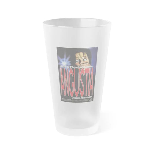 ANGUISH (SPANISH) 1987 Movie Poster - Frosted Pint Glass 16oz Default Title - Go Mug Yourself