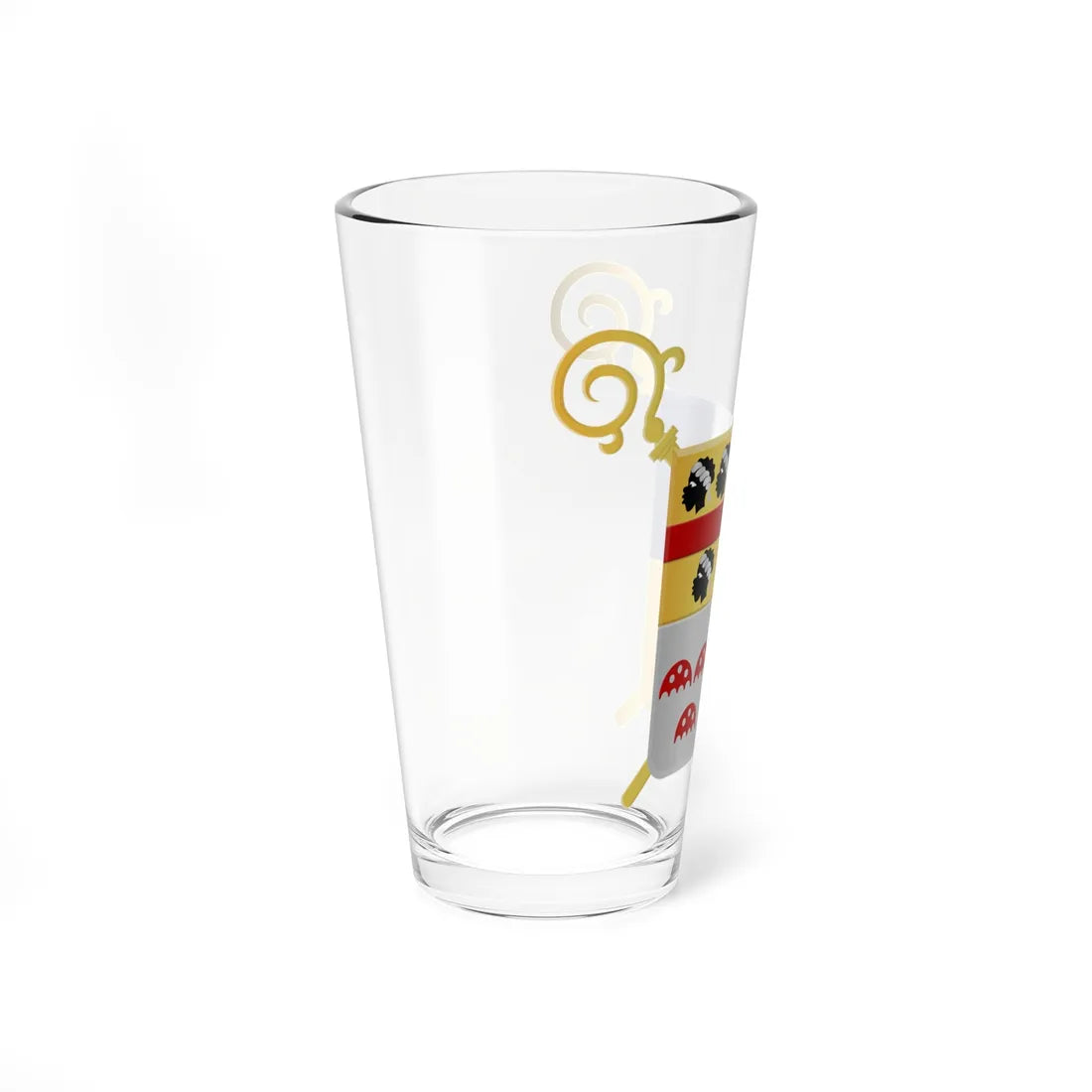 Anhée wapen (Belgium) (Coat of Arms) Pint Glass 16oz - Go Mug Yourself