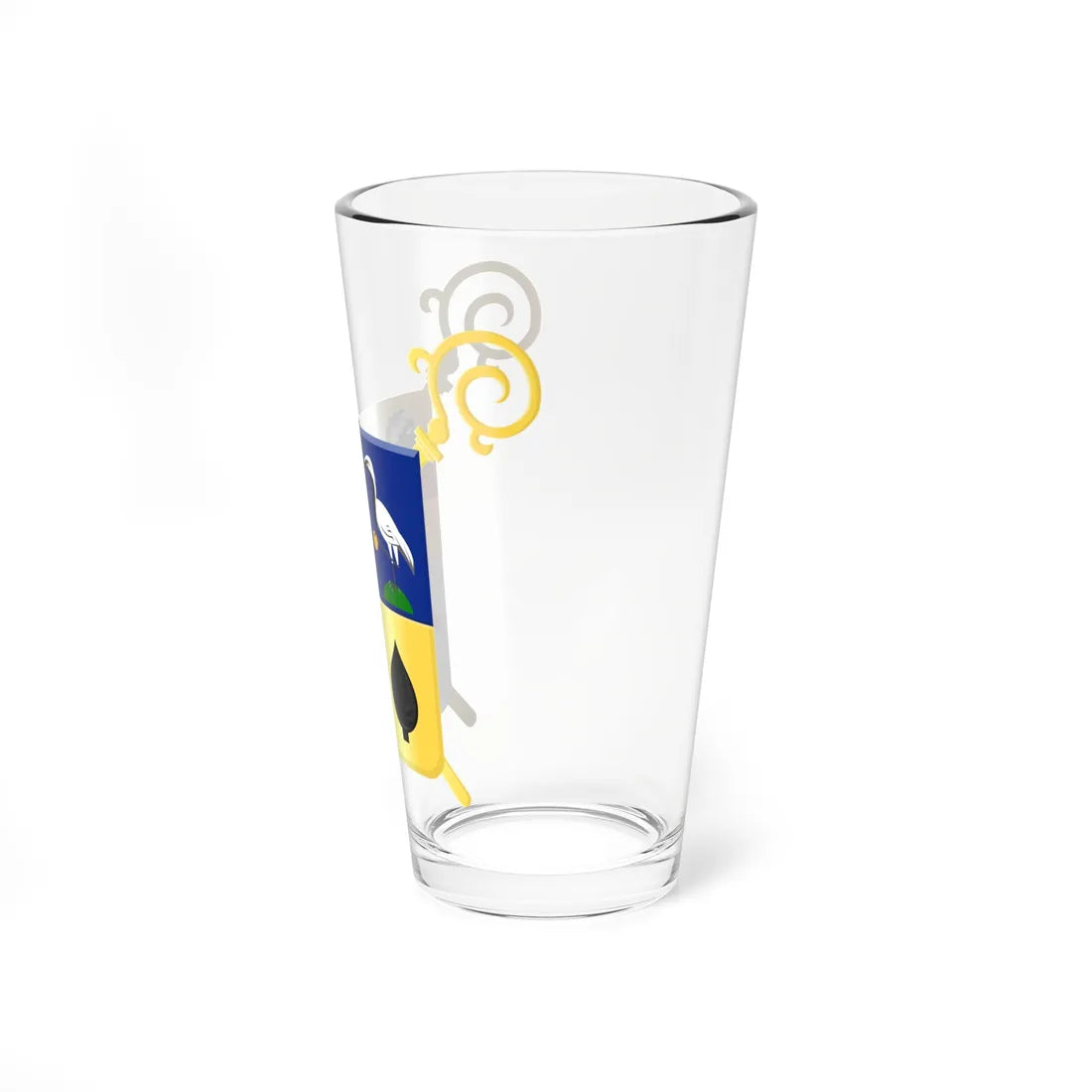 Anhée wapen (Belgium) (Coat of Arms) Pint Glass 16oz - Go Mug Yourself