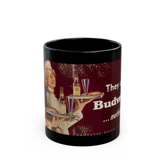 Anheuser Busch advertisement - Black Coffee Mug 11oz - Go Mug Yourself