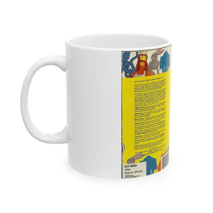 ANIMAL ANTICS A SCHOOL ZONE START TO LEARN VIDEOTAPE (VHS COVER) - White Coffee Mug - Go Mug Yourself