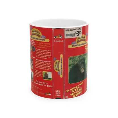 ANIMAL CRACKERS MONKEYS MONKEYS MONKEYS (VHS COVER) - White Coffee Mug 11oz - Go Mug Yourself