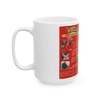 ANIMAL CRACKERS MONKEYS MONKEYS MONKEYS (VHS COVER) - White Coffee Mug - Go Mug Yourself