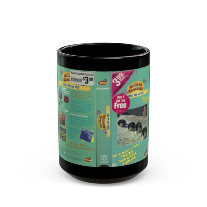 ANIMAL CRACKERS WEIRD WET AND WILD (VHS COVER) - Black Coffee Mug-15oz-Go Mug Yourself