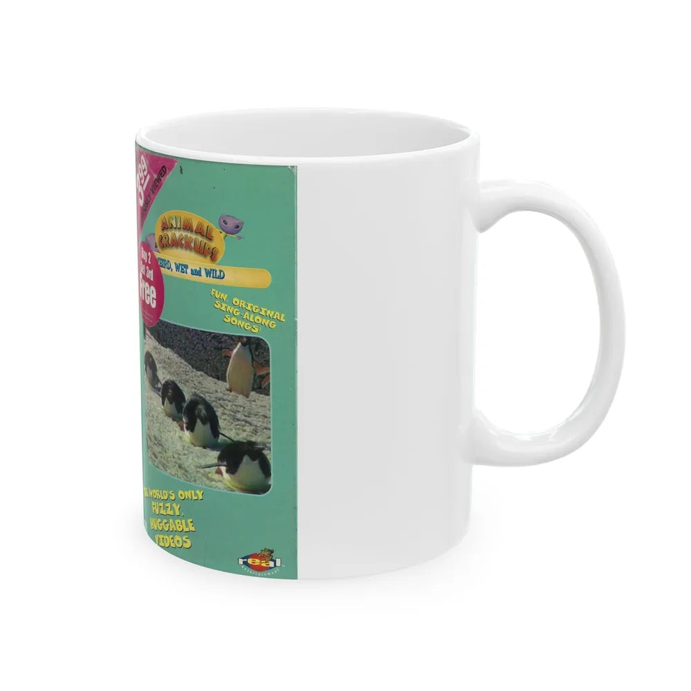 ANIMAL CRACKERS WEIRD WET AND WILD (VHS COVER) - White Coffee Mug-Go Mug Yourself