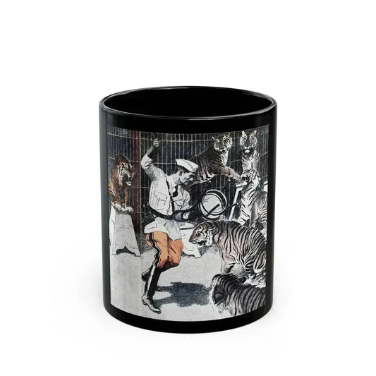 Animal Man (1), Blue Book Magazine, April 1948 - Black Coffee Mug 11oz - Go Mug Yourself