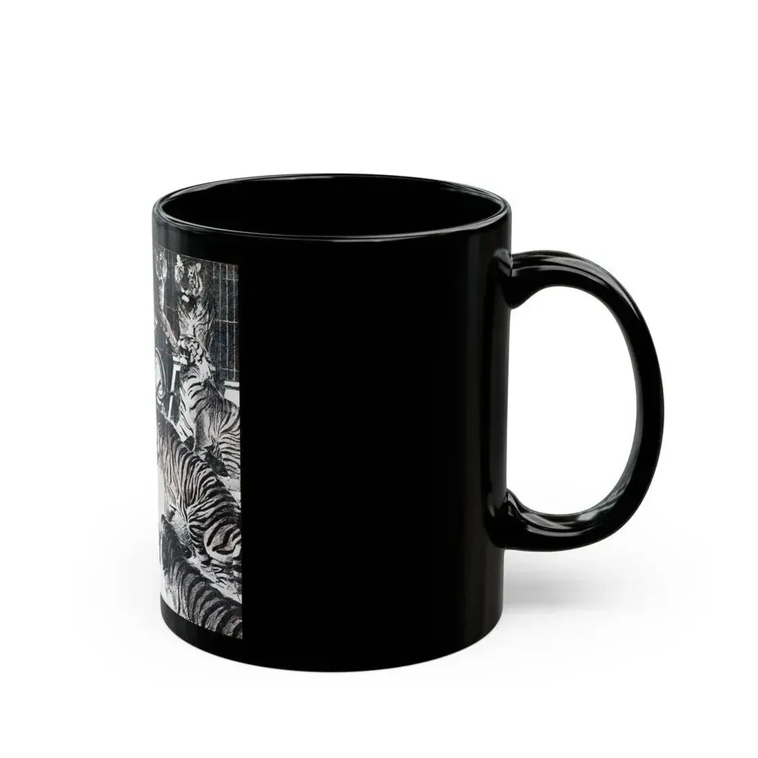 Animal Man (1), Blue Book Magazine, April 1948 - Black Coffee Mug - Go Mug Yourself